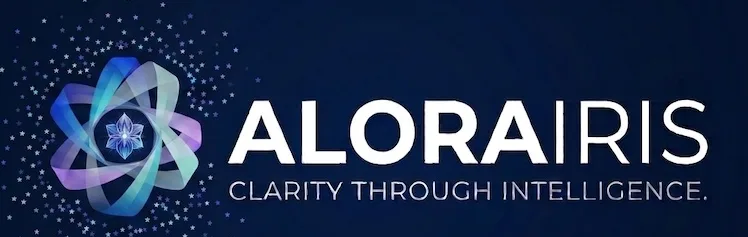 AloraIris Consulting logo, with the tagline Clarity through intelligence